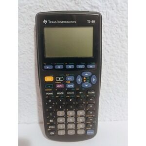 MINT SCREEN Texas Instruments TI-89 Graphing Calculator Tested Working School